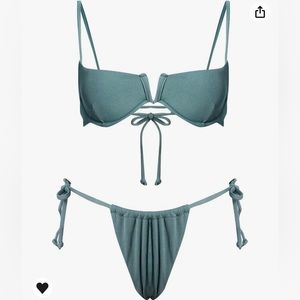 Turquoise Bikini Swimsuit